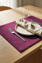 Barcelona Velvet Textured 6-Piece American Service Cherry