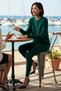 Women's Plus Size Ribbed Knitwear Set Oversize Sweater Pants Crew Neck Long Sleeve Narrow Leg Comfortable - 3