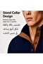 Men's Casual Pullover Sweaters Stand Collar Knit Long Sleeve Top Quarter Button Soft Breathable Plus Size - 2