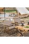 Folding Camping Chair, Portable Kermit Chair with Solid Wood Armrests, 220kg Load Capacity, for Outdoor, Picnic, Fishing, Patio - 5