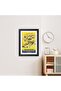 Alayra MS Dhoni poster CSK Captain Cool Mahi posters Poster Framed Paintings with Black Frame (12 - 3