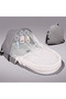 Multi-Function Baby Bed with Mosquito Net - Grey - 4