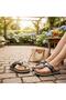 26Y217-4 Women's Stoned Cork Sole Flip Flops Premium Slippers - 2