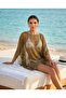 Lace Openwork Fringed Beach Pareo - Mini Beach Dress - 3
