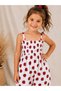 Baby Girl Child Strappy Gipeli Floral Patterned Summer Shalwar Jumpsuit Dress 2-5 Years - 2