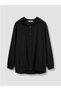 New Season Black Hooded Women's Tunic