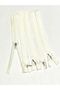 Hidden Skirt Zipper / Tulle Zipper / Special Metal Head / 22 cm / 5 Pieces / Ecru