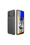 حافظة هاتف Xiaomi Poco M4 Pro 4G من السيليكون بنمط الكربون لوكس نيغرو