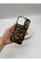 iPhone 15 Leopard Pattern Shiny Phone Case – Stylish and Protective Design - 4