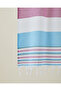 Teris Regenerated Striped Peshtamal 80X150 cm Blue-Purple - 2