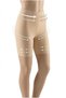 Laser Cut Long Tummy Control Corset Shorts – High Waist Firming Abdominal Shaper, Non-Marking Silicone Women's Corset - 3001