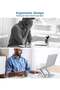 Adjustable Laptop Stand for Desk Ergonomic Riser with 360° Rotating Base Foldable Notebook Computer Holder - 3
