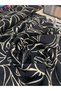 Luxury Natural Flocked Jacquard Fabric Dress Skirt Tunic Width: 150 cm - 3