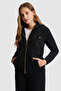 Women's Black Basic Sweatshirt 50321806-Vr046 - 3