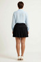 Women's Plus Size High Waist Skater Cut Mini Skirt with Shorts Sandy Textured Comfortable Casual Modern - 5