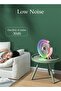 Rechargeable Multifunction Desk Fan with LED Light, USB Portable 3-Speed Quiet Table Fan 180° Rotating - 4