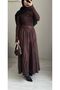 Women's Skirt Long Lined Crinkled Skirt - 4