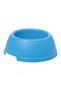 Lucky Antislip Round Pet Bowl for Dogs & Cats – Durable BPA-Free Plastic Feeding Bowl, Blue