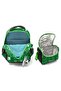 Boy's Primary School Bag and Lunch Set - Green Football Printed Setygn33247B - 3
