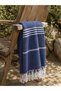 Sultan Peshtemal |   100% Cotton, Natural Fringed |   Beach, Pool, Spa, Hammam, Sports, Travel Towel (90X180 cm) - 3