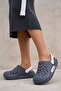 Elit Mys9808 Women's Sabo Slippers Navy Blue
