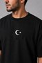 Unisex Oversize T-Shirt Turkey Moon Star Peace Alper Yilmaz T-Shirt 2026 World Cup Front and Back Printed T-Shirt Short Sleeve Summer Top Turkey National Team T-Shirt - 4