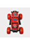 Pull and Drop Cross Car 14 cm - Red - 1 Pc - 2