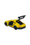 Pull and Drop Metal Small Cars 8 cm - 6411A-19 - Yellow - 1 Pc - 2