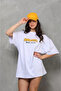 Unisex Crew Neck Printed Oversize Tshirt - 2
