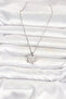 316L Steel Chain Silver Color 4 Leaf Clover Model Women's Necklace - 2