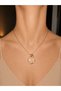 Gold Necklace with Starfish Figure - Special Design on Brass - 2