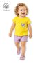 Baby Girl Butterfly Printed Casual Short Sleeve Summer T-Shirt