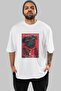 For Dog Lovers 11 White Oversized T-Shirts with Front Dog Print 100% Cotton Unisex Dog Lover Premium Design - 2