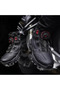 Motorcycle Touring Boots Microfiber Atop Lacing 4 Season Biker Boots Black - 5
