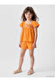 Esvab • Modern & Distinctive Embroidered Girls' Blouse and Shorts Set