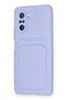 Zengemtr Mi 11I Case Kelvin Silicone with Business Card Holder (203903) - Lilac - 3
