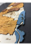 Palestine Wooden Map: 1948 Cities Wall Art (91x30.5cm) - 8