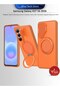 Samsung Galaxy A57 5G 2026 Magnetic Hybrid Working Camera Protection Stand 360° Rotatable Magsafe Ring Case Cover