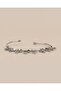 Elarisse Adjustable Zircon Colorful Stone Charm Handcuff Bracelet - 3