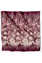 Twill Silk Scarf Burgundy, Powder, Pink - 3