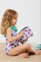 Girl's 3D Floral Swimsuit & Beach Bag Set, the Most Beautiful Girl's Swimsuit - 2