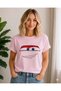 Unisex Oversize T-Shirt Red Vehicle Printed 100% Cotton T-Shirt Comfortable Fit