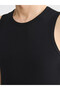 Esvab • Modern & Distinctive Zero Roba Collar Ribbed Men's Sleeveless T-Shirt - 3