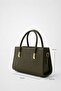 Margot Mini Khaki Crossbody and Handheld Shoulder Bag - 2
