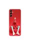 Samsung Galaxy M14 Compatible No Face 7 Design Transparent Case
