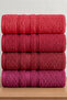 4-Piece Hand & Face Towel Set |   100% Cotton 50X90 Hand, Face, and Head Towel |   High Absorbency, Fast Drying