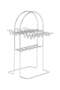 24Pc SS Cutlery Set with stand table spoon, table fork tea spoon table knife 6 pcs set - 6
