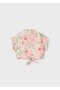 Floral 2-Piece Girls' Shirt - Orange - 4