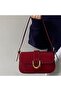 Women's Small Crossbody Bag Leather Shoulder Purse with Zipper Closure - 3