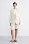 Maren Oversize Ceket Bej - 3